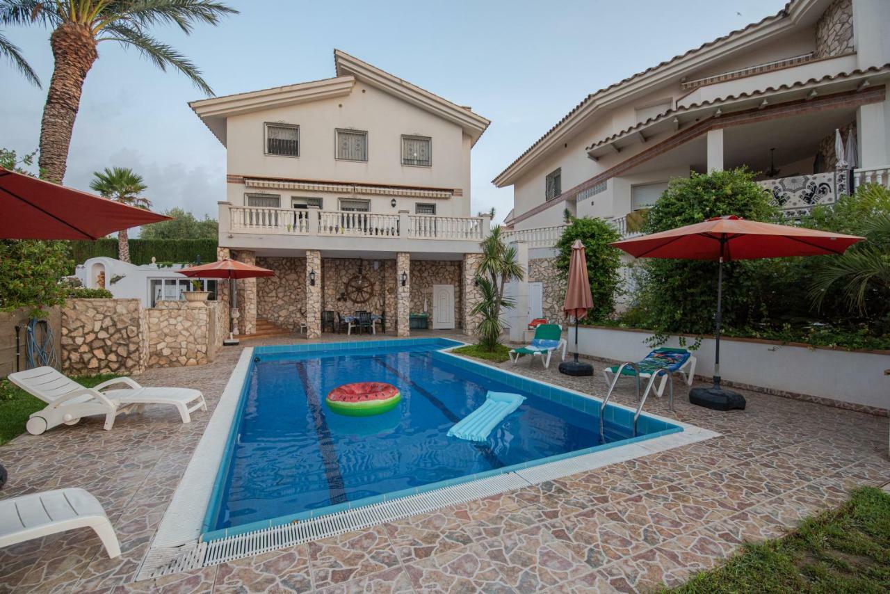 Villa Frente Al Mar L'Ampolla Exterior foto